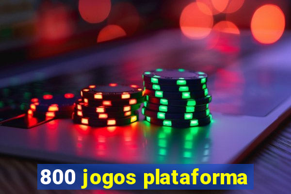 800 jogos plataforma